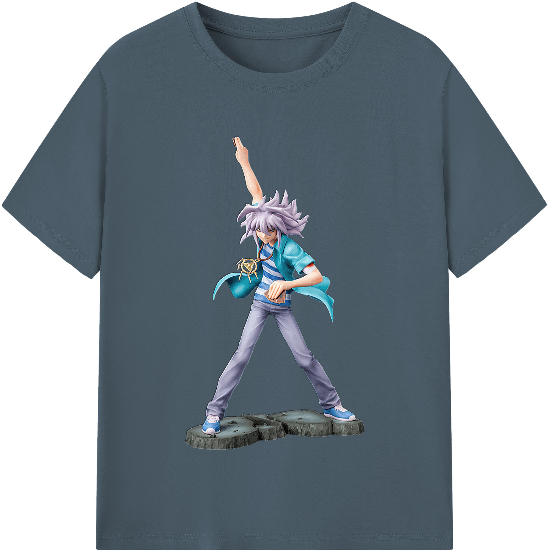 （画像用） 遊☆戯☆王 Yu-Gi-Oh! 綿100％半袖Tシャツ（フロントプリント）